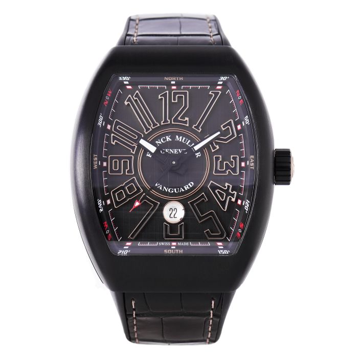 FRANCK MULLER VANGUARD 45 BLACK TITANIUM