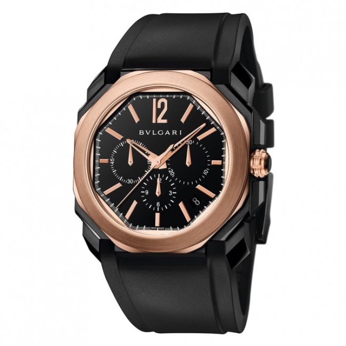 BULGARI OCTO VELOCISSIMO 41MM PINK GOLD CHRONOGRAPH