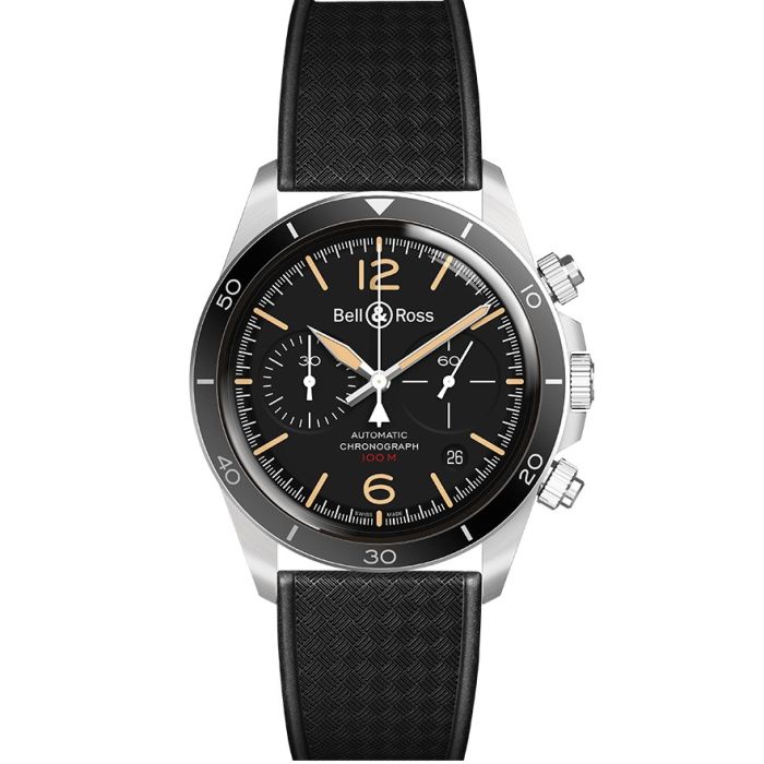 BELL & ROSS BR V2-94 STEEL HERITAGE 41 MM