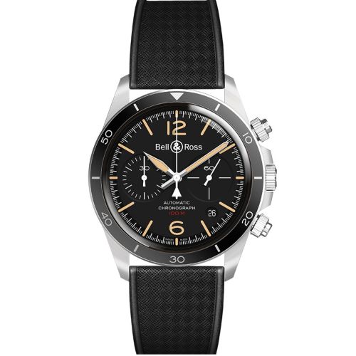 BELL & ROSS BR V2-94 STEEL HERITAGE 41 MM