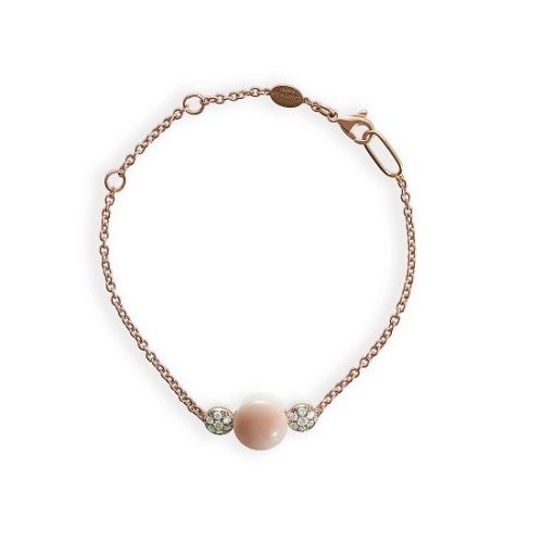 CHANTECLER BON BON BRACCIALE DIAMANTI E CORALLO ROSA