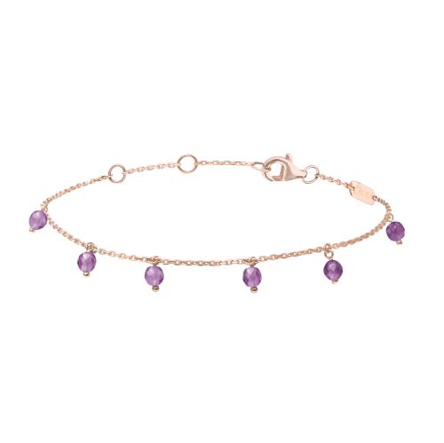 DJULA BRACELET PRECIOUS AMETHYSTES