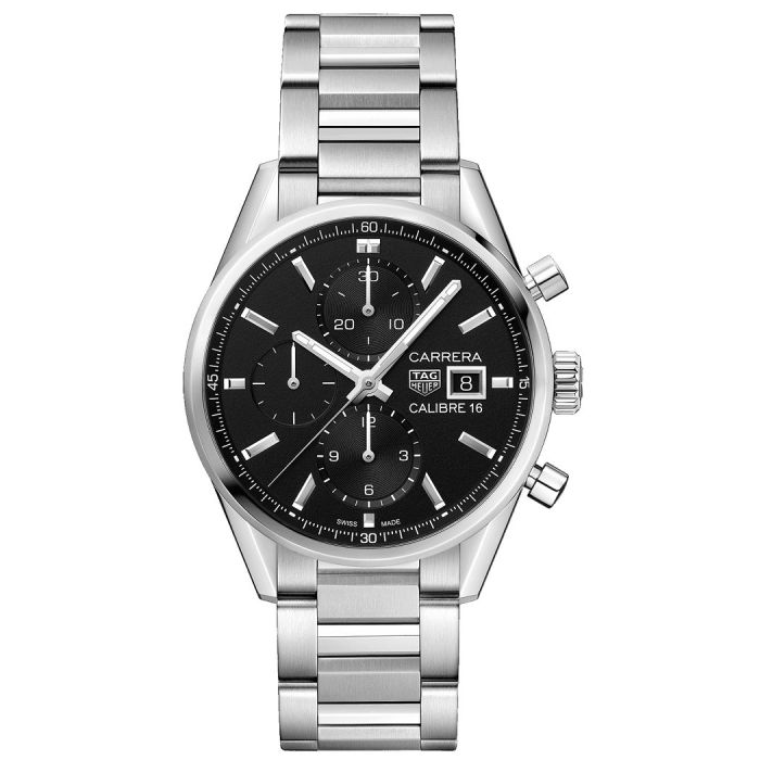 TAG HEUER CARRERA CALIBRE 16 CHRONO 41 MM BLACK