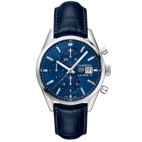 TAG HEUER CARRERA CALIBRE 16 CHRONO 41 MM BLUE