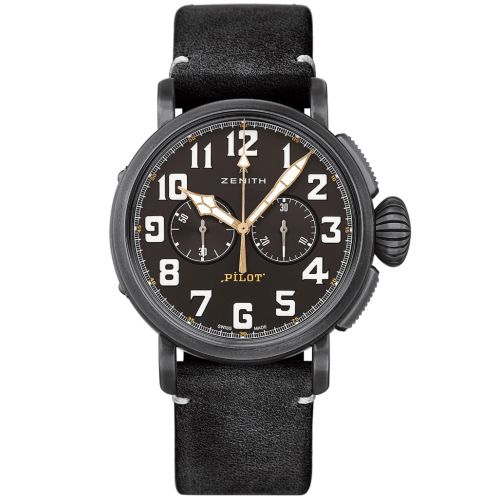 ZENITH PILOT TYPE 20 TON-UP 45MM BLACK