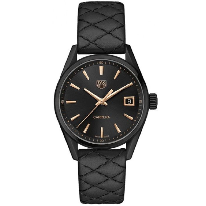 TAG HEUER CARRERA LADY BLACK 36MM