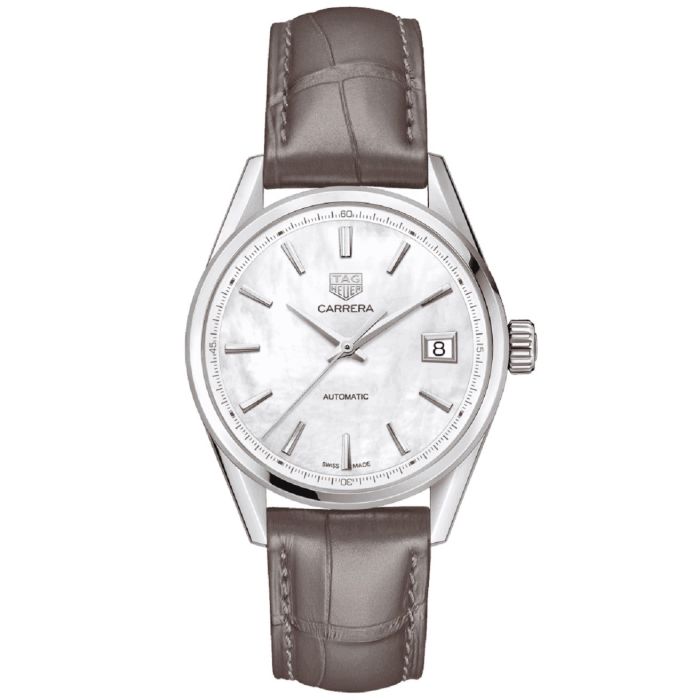 TAG HEUER CARRERA CALIBRE 5 MOTHER OF PEARL 36 MM