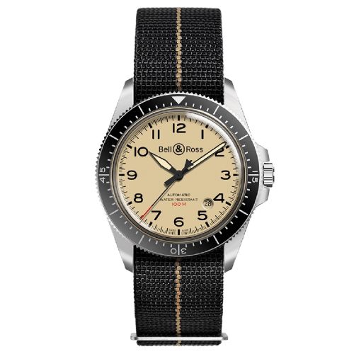 BELL & ROSS BR V2-92 MILITARY BEIGE 41MM