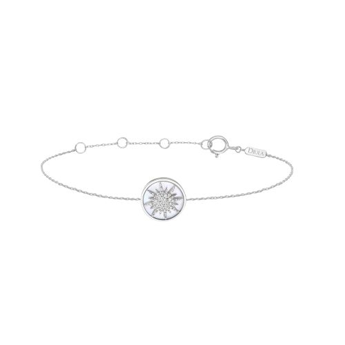 DJULA BRACELET SOLEIL NACRE DIAMANTS