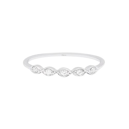 DJULA BAGUE SERTIS CLOS OR BLANC DIAMANTS