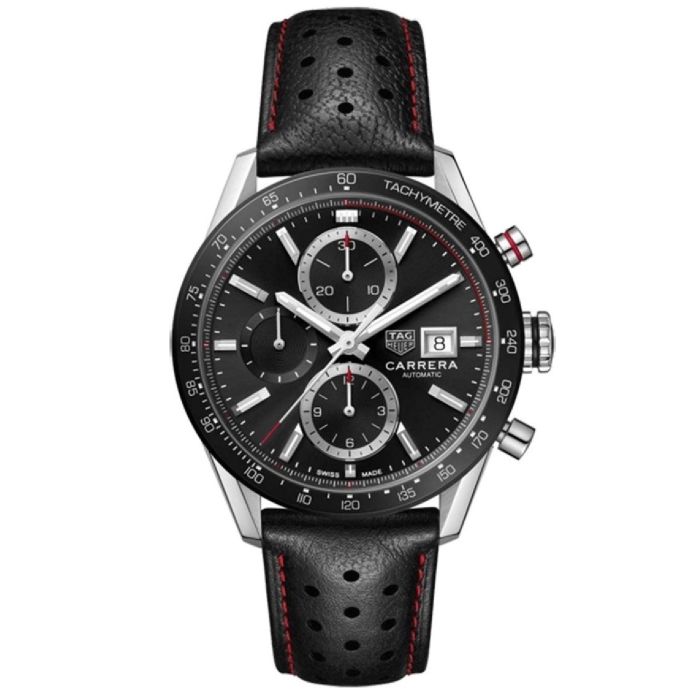 TAG HEUER CARRERA CALIBRE 16 CHRONO BLACK 41MM