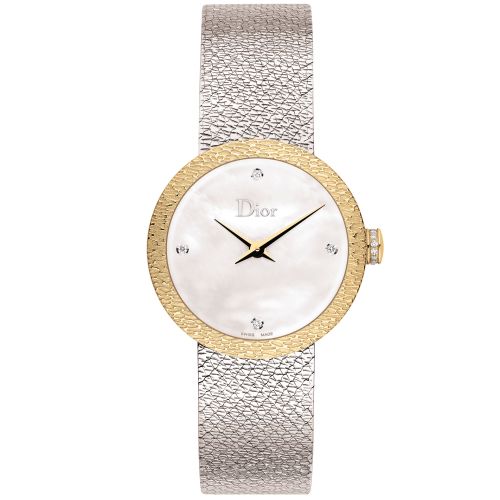 D DE DIOR 25MM SATINE GOLD DIAMONDS