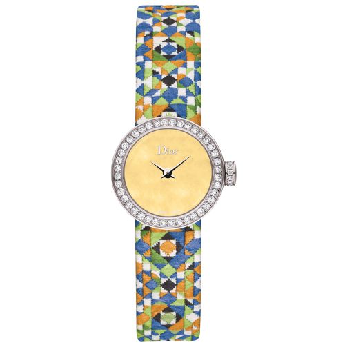 D DE DIOR 19MM MOSAÏQUE YELLOW DIAMONDS