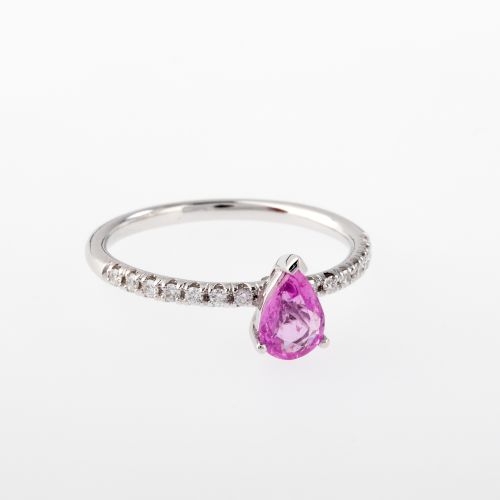 PONS & BARTUMEU ANELL SAFIR ROSA I DIAMANTS