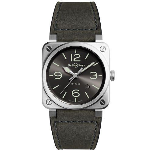 BELL & ROSS BR03-92 GREY LUM 42MM