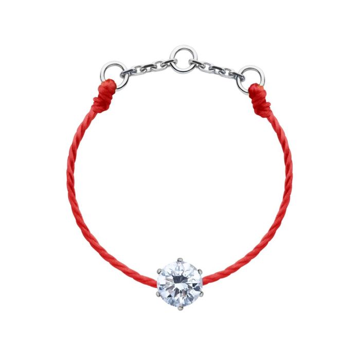 RED LINE ABSOLU BAGUE ROUGE OR BLANC DIAMANTS