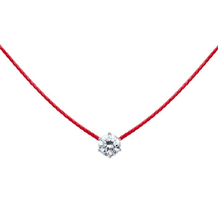 RED LINE ABSOLU COLLIER FRANCE OR BLANC DIAMANTS