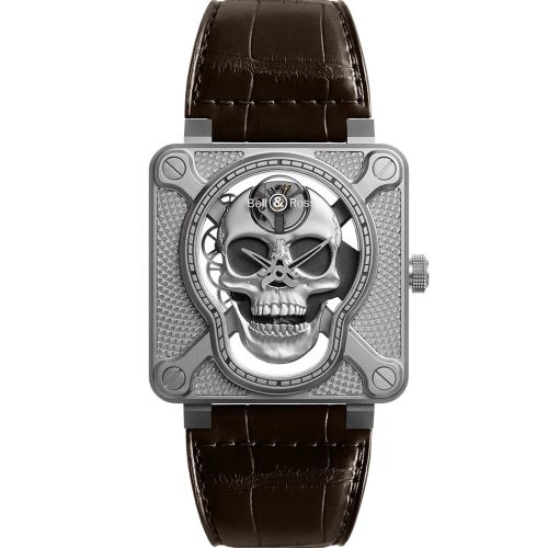 BELL & ROSS BR01 LAUGHING SKULL 46MM