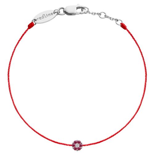 RED LINE ILLUSION BRACELET OR BLANC SAPHIR ET DIAMANT