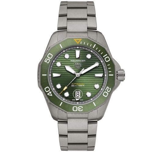 TAG HEUER AQUARACER PROFESSIONAL 300 43MM GREEN TITANIUM