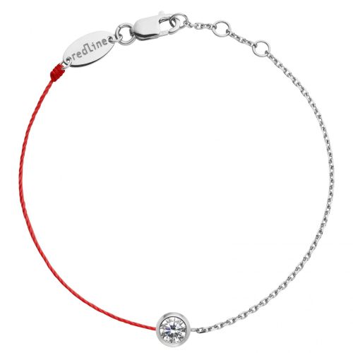 RED LINE SO DOUBLE PURE BRACELET OR BLANC DIAMANT