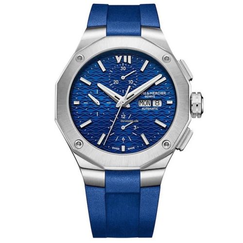 BAUME & MERCIER RIVIERA CHRONO BLUE 43MM