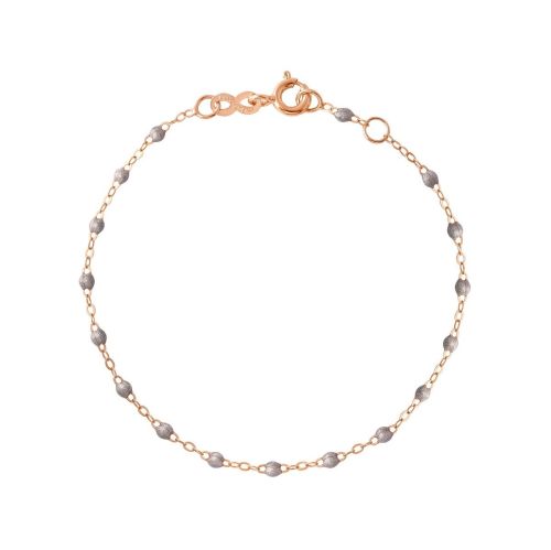 GIGI CLASSIQUE BRACELET OR ROSE GRIS SOURIS 17CM