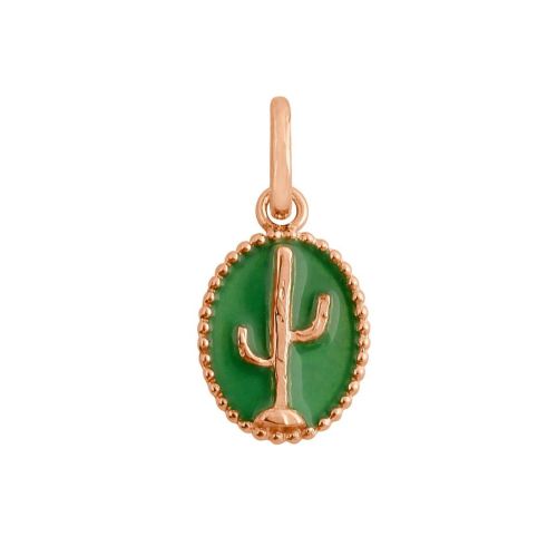 GIGI PENDENTIF OR ROSE CACTUS