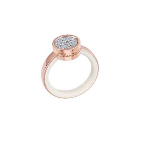  CHANTECLER PAILLETTES ANELLO ORO ROSA DIAMANTI