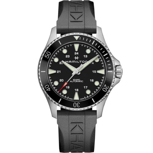 HAMILTON KHAKI NAVY SCUBA BLACK 43 MM