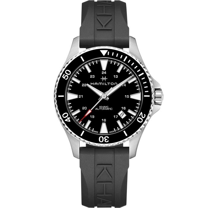 HAMILTON KHAKI NAVY SCUBA BLACK 40 MM