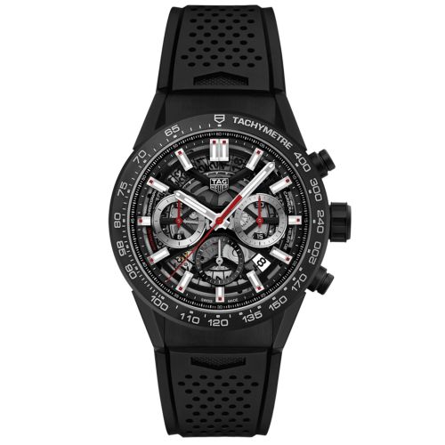 TAG HEUER CARRERA CALIBRE HEUER 02 43MM SKELETON CHRONO