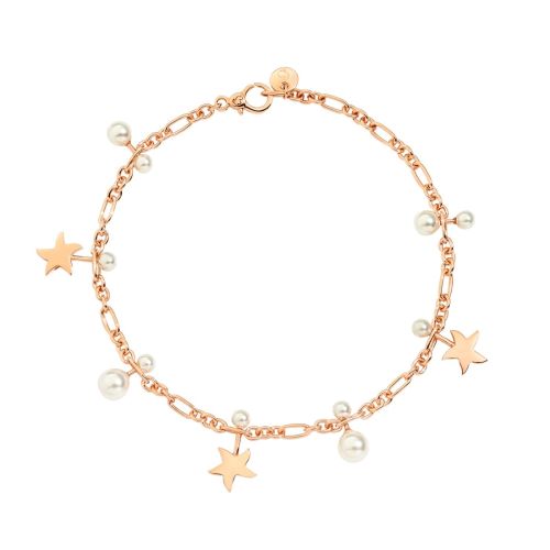 DODO STELLINA BRACCIALE ORO ROSA E PERLES