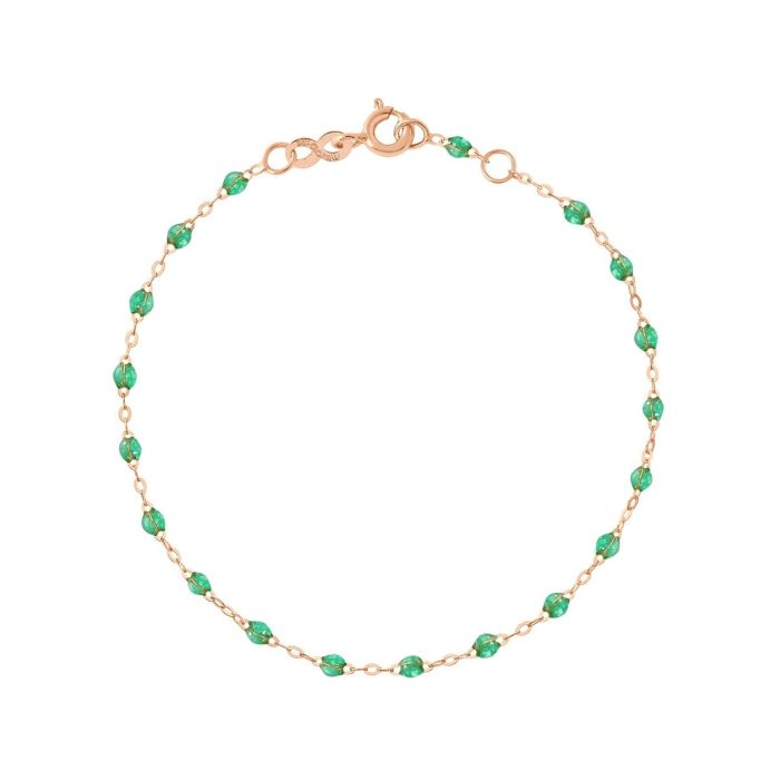 GIGI CLASSIQUE BRACELET OR ROSE MENTHE 17CM