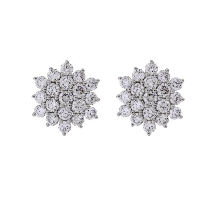 PONS & BARTUMEU ARRACADES OR BLANC DIAMANTS