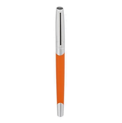 S.T. DUPONT ROLLER DEFI MILENIUM ORANGE MAT CHROME