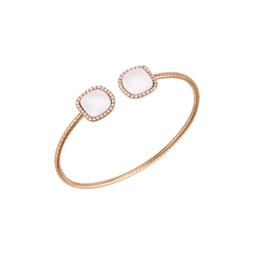 CHANTECLER ENCHANTÉ BRACCIALE ORO ROSA KOGOLONG DIAMANTI