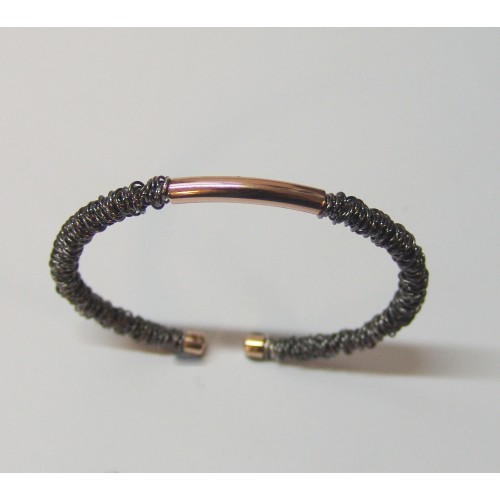 CERVERA SILVER PINK GOLD BRACELET