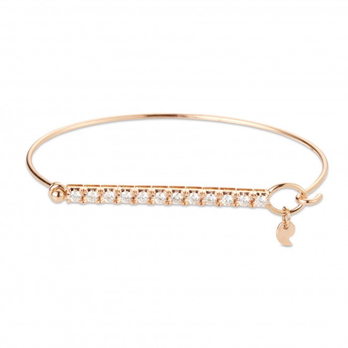 CERVERA TWISTED PINK GOLD BRACELET