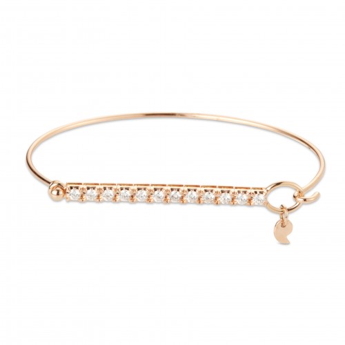 CERVERA TWISTED PINK GOLD BRACELET