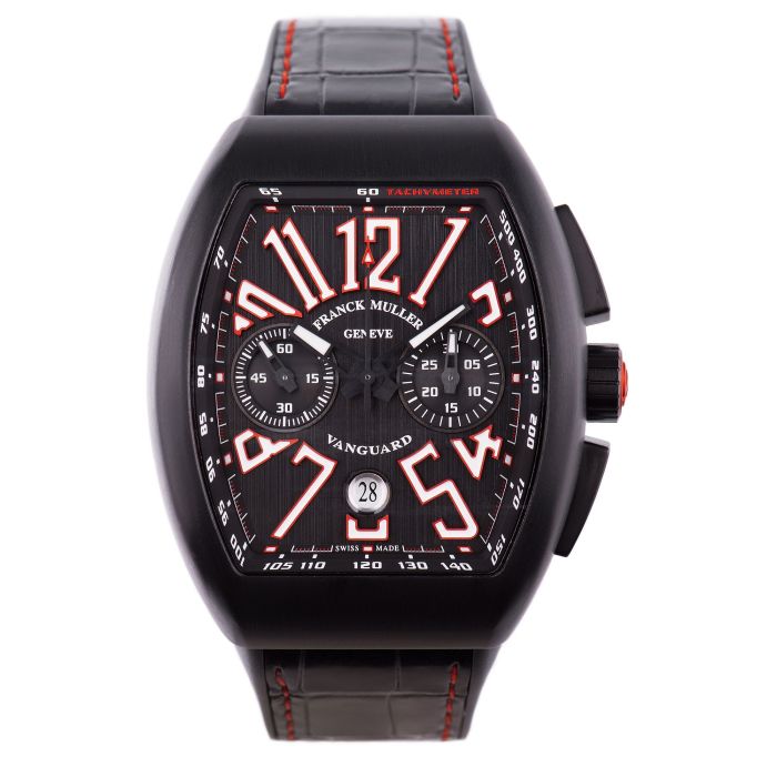 FRANCK MULLER VANGUARD 45 BLACK TITANIUM