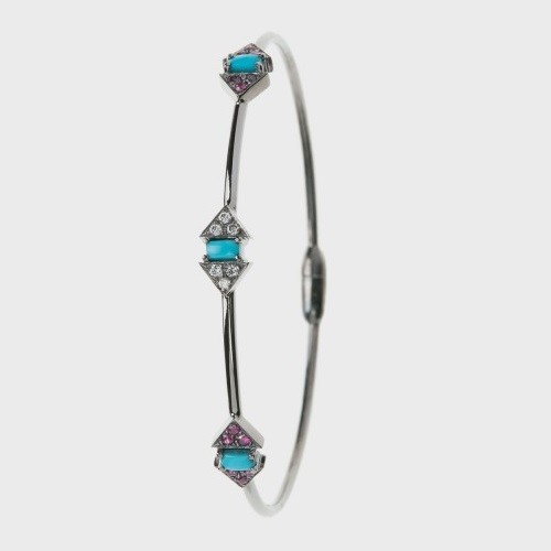 NIKOS KOULIS TURQUOISE BRACELET