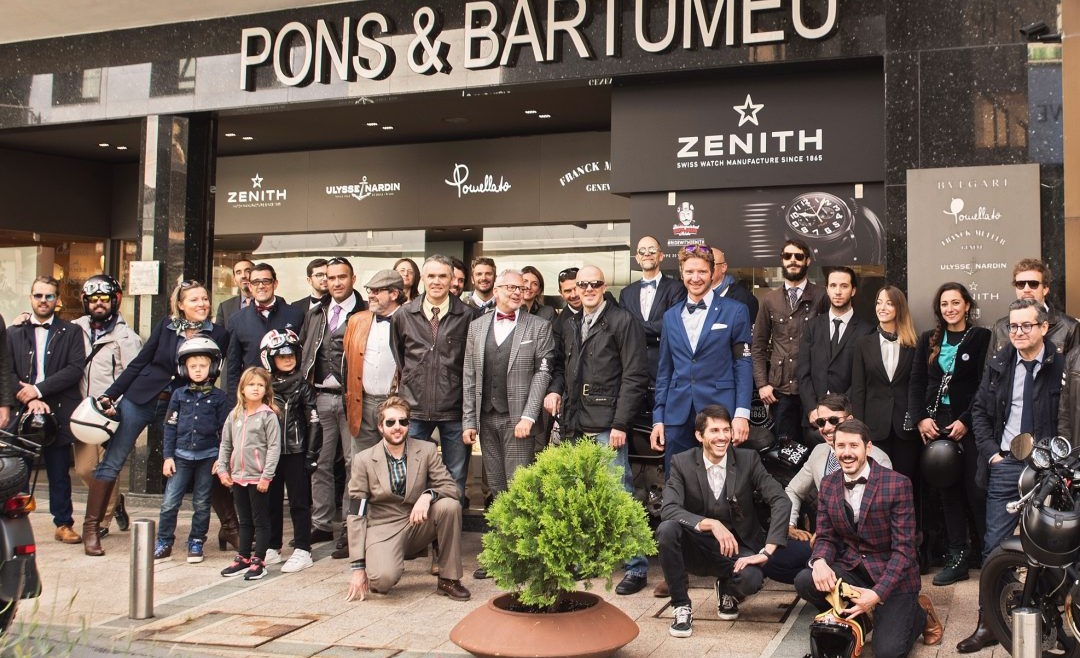 Pons & Bartumeu rep la visita de Cyril Desprès amb Zenith Watches i la Distinguished Gentleman’s Ride.